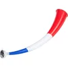 Image de Funny Fashion Supporters blaastoeter met Nederlandse vlag kleuren - rood/wit/blauw - kunststof - 56 cm - feestartikelen
