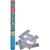 Image de Funny Fashion confetti shooter/kanon - verjaardag 30 jaar - papier - multi kleuren - 59 cm - leeftijd feestartikelen