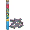 Image de Funny Fashion confetti shooter/kanon - verjaardag 50 jaar - papier - multi kleuren - 59 cm - leeftijd feestartikelen
