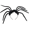 Image de Halloween Spinnen diadeem voor dames - zwart - horror dieren diadeem