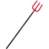 Image de Funny Fashion Duivel Trident vork - 113 cm - rood - plastic - verkleed accessoires - halloween