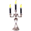 Image de Halloween Skelet Kandelaar - LED Lichten - Decoratie