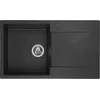 Image de Reginox Amsterdam 10 spoelbak 86x50cm Black Silvery R30929