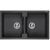 Image de Reginox AMSTERDAM 20 Black Silvery Spoelbak