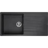 Image de Reginox Harlem 10 spoelbak 46x44cm Black Silvery R31254