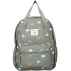 Image de Kidzroom Small Talk Rugzak - Kinder rugzak - 11.7 l - 36 x 27 x 12 cm - Dino's - Groen