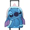 Image de Lilo & Stitch Brave And Courageous - Kinder trolleyrugzak - 9,1 liter - 33 x 25 x 11 cm - Blauw