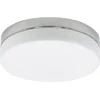 Image de Plafondlamp Steinhauer Ikaro 1363ST Staal Ø24cm - Modern design met 4-standen dimmer, geschikt voor binnengebruik en badkamerzone 2 en 3