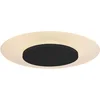 Image de Plafonnière Lido Zwart Ø28 cm 1100 Lumen Elektronica Kunststof Metaal Steinhauer