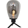 Image de Tafellamp Reflexion 2682ZW Zwart 28cm hoog E27 fitting - Design van Steinhauer - Materiaal: Glas, Metaal, Elektronica - Geschikt voor binnengebruik
