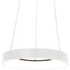 Image de Hanglamp Ringlede 2695W Wit rond 48cm elektrisch verstelbaar hoogte met kunststof en metaal Steinhauer Modern