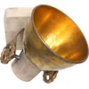 Image de Plafondlamp Gearwood 7968BR Brons E27 fitting - Hout en metaal, diameter 15 cm, hoogte 19 cm, draaibaar en kantelbaar, Mexlite, Landelijk stijl