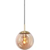 Image de Hanglamp Bollique New 20cm Messing - Hoogte instelbaar - Gemaakt van glas en metaal - Steinhauer