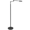 Image de Steinhauer - vloerlamp - Soleil - zwart - aluminium - design lamp - LED - 3515ZW