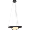 Image de Steinhauer - hanglamp - Ringlux - zwart - glas metaal - Ø 60cm - LED - 3514ZW