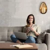 Image de Anne Lighting wandlamp Brassi - brons - metaal - 3680BR