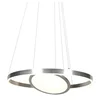 Image de Hanglamp Ringlux 3514ST Staal 60cm Hoogteverstelbaar - Steinhauer Moderne Verlichting voor Binnen