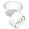 Image de Witte 1 lichts spot Fez 2673W dimbaar draaibaar en kantelbaar van Mexlite - trendy kunststof en metaal voor binnen gebruik