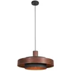 Image de Anne Lighting - hanglamp - Flinter - bruin - metaal - Ø 50cm - E27 - 3329E