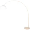 Image de Vloerlamp Creme kleurig Sparkled Light 4314CR   Hoogte verstelbaar, metalen constructie, trendy design van Steinhauer, geschikt voor binnengebruik