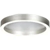 Image de Plafonnier Ringlux 4134ST staalkleurig Ø30CM van Steinhauer - Dimbare LED met 2500 Lumen, moderne uitstraling in geborsteld staal, ideaal voor binnengebruik