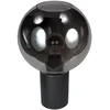 Image de Tafellamp Sferio 4381ZW met rookglas kap Ø25 cm - Modern design, stevige metalen voet, geschikt voor E27 LED lampen - Mexlite