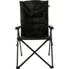 Image de Travellife Barletta Camping Vouwstoel Cross Black - Rugleuning in 3 standen verstelbaar - Water- en uv-bestendig - Draagtas inbegrepen