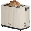 Image de Princess Broodrooster Wave 142337 - Beige - Retro - Compact - 7 Instelbare standen - 930 Watt