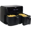 Image de Princess 182470 Dubbele Airfryer - 6,5L + 4,5L inhoud - 2700 W - XXL - 11 liter - 8 programma's - Dubbele heteluchtfriteuse - Digitaal bedieningspaneel - 80 tot 200 Graden