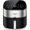 Image de Princess 182280 Digitale Airfryer 8L - Dual heating - Dubbel verwarmingselement - 2000W - PFAS-vrij - XXL Gezinsformaat - Makkelijk schoon te maken