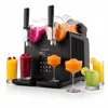 Image de Seeger SuperSlush Twin - Dubbele Slush Machine voor Thuis - 7 Programma's - Geen IJs nodig - Slush Puppy Maker - Slushi, Granita, Frappé, Milkshakes en meer - Zelfreinigingsmodus - Zwart