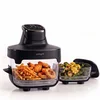 Image de Seeger ClearFry Glazen Airfryer - 6 Programma's - PFAS-Vrij - 60°C Tot 200°C - 2.5L + 4.5L Glazen Containers - Zwart