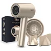Image de Silk'n Haardroger - Föhn met Ionen technologie voor zijdezacht haar - Inclusief diffuser - Met etui voor op reis - SilkyAir Pro - Beige