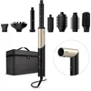 Image de Silk'n Airstyler 8-in-1 - Fohnborstel met 8 accessoires - Diffuser, roterende borstels en meer - Krulborstel, stijltang en krultang - Ionische haardroger - SilkyAir Flex 8-in-1