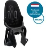 Image de Qibbel Air Fietsstoeltje Achter MIK-HD bevestiging - Fietszitje - Midnight Black
