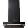 Image de Inventum AKB6015ZWA platte wandschouw afzuigkap - 60 cm - Afzuigcapaciteit 700 m3/h - Geschikt voor open keuken - 4 standen - Luchtreinigingsfunctie - Display met tiptoetsen - Energielabel A++ - BLDC motor - Luchtafvoer en recirculatie - Zwart