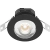Image de Calex Slimme Inbouwspot - Smart LED Downlight Dimbaar - Kantelbaar - Warm Wit Licht - Zwart
