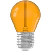 Image de Gekleurde LED kogellamp - Oranje - E27 - 1W - 240V