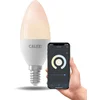 Image de Calex Slimme LED Lamp - E14 - Wifi LED Kaarslamp - Warm Wit Licht - Werkt met App, Amazon Alexa en Google Home - 5W
