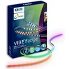 Image de Calex Vista LED Strip 2 meter - USB - Warm wit licht - Inclusief Afstandsbediening