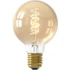 Image de Calex Filament LED Lamp - E27 - Vintage Lichtbron - 8cm - Goud - Warm Wit Licht - Dimbaar