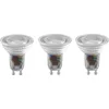 Image de Calex Reflector LED Spot - GU10 - 3 Stuks - Lichtbron 4.9W - Dimbaar