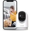 Image de Calex Beveiligingscamera voor Binnen - 2K - Pan Tilt - Wifi IP Camera - Slimme Beveiligingscamera met Nachtzicht - Auto Tracking & 2 weg Audio - Wit