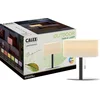 Image de Calex Oplaadbare Tafellamp Cascia - Sfeerverlichting voor Binnen en Buiten - Draadloos - Dimbaar - Warm Wit Licht & RGB - Waterdicht - Zwart