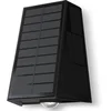 Image de Calex Matera Solar Wandlamp - Up & Down Tuinverlichting - Zonne-energie - Warm Wit Licht - Zwart