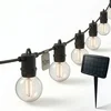 Image de Calex Vista Solar Lichtsnoer voor buiten 10 meter - LED Lichtslinger met 20 lampjes - Warm Wit Licht - Zonne-energie Tuinverlichting - Sfeerverlichting voor de kerstdagen