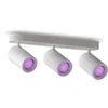 Image de Calex Smart Plafondlamp - 3-Lichts - Slimme Opbouwspot - Ovaal - Wit