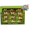 Image de Kids Globe Koeien Rood/Bont, 12st. 1:32