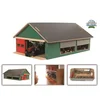 Image de Kids Globe Stal met Windbreekgaas 1:32