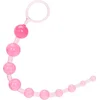 Image de ToyJoy Thai Toy Beads - Anale Kralen - Roze - Ø 25 mm